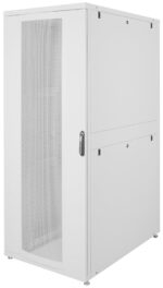 19 inch serverrack Unique serie, 42 hoogtes, lichtgrijs