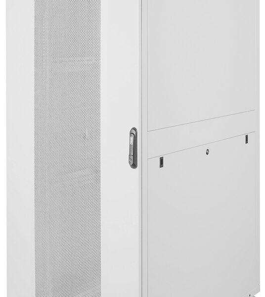 19 inch serverrack Unique serie, 42 hoogtes, lichtgrijs