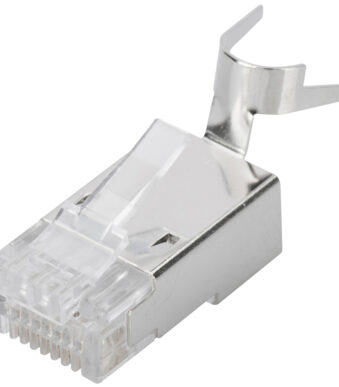 DIGITUS RJ45 connector voor ronde kabel, Cat. 6A, afgeschermd
