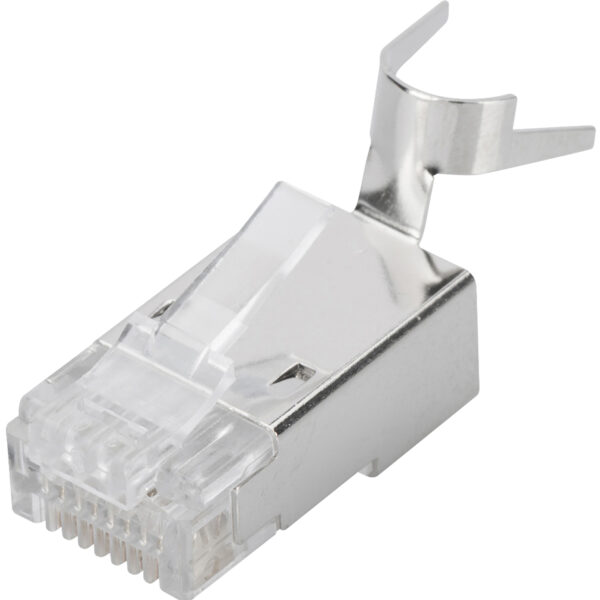 DIGITUS RJ45 connector voor ronde kabel, Cat. 6A, afgeschermd