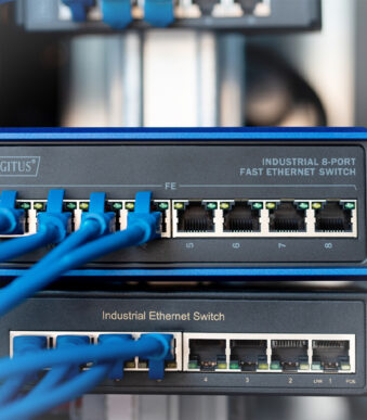 DIGITUS Industriële Fast Ethernet Switch, 8-poorts, Unmanaged