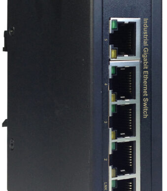 DIGITUS Industriële Gigabit Ethernet Switch, 5-poorts