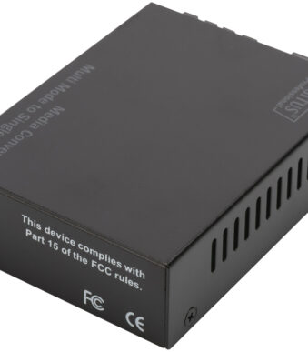 DIGITUS Gigabit Mediaconverter Multimode naar Singlemode