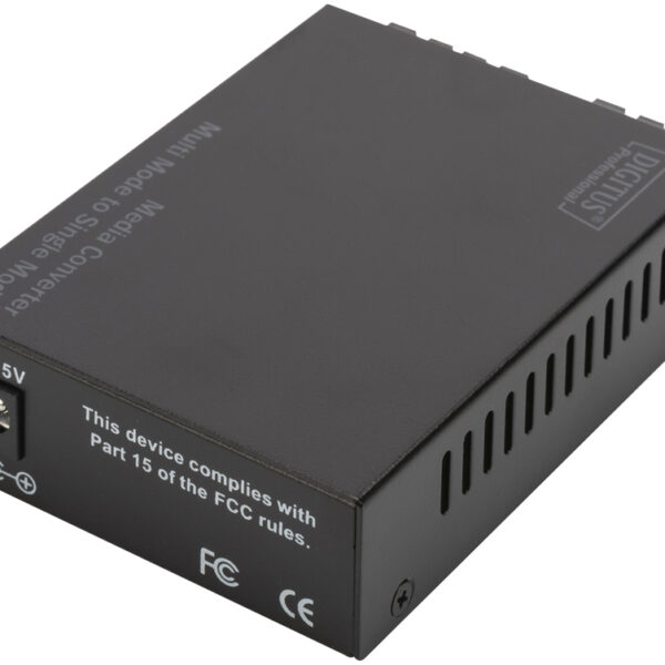 DIGITUS Gigabit Mediaconverter Multimode naar Singlemode