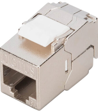 DIGITUS Compacte behuizing Keystone module, Cat.6A, afgeschermd