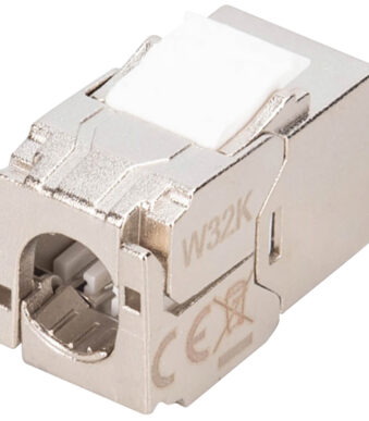 DIGITUS Compacte behuizing Keystone module, Cat.6A, afgeschermd