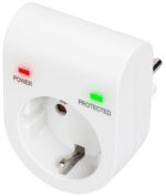 DIGITUS Overspanningsbeveiliging-adapter, 16 A, 3.500 W, wit