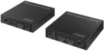 DIGITUS 4K HDMI IP Extender Set, Glasvezel, 300 m/40 km