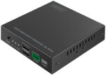 DIGITUS 4K HDMI KVM ontvanger, glasvezel, 300 m / 4 km