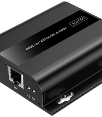 DIGITUS 4K HDMI IP Ontvanger, 4K/60Hz, 120/200 m