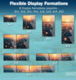 DIGITUS 4K HDMI Video Wall Controller, zwart