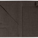 Sigel Kaft voor formulierenboek, DIN A6 liggend, PU, antraciet