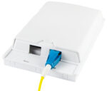 LogiLink glasvezel koppelingsset, 2x LC Duplex, zonder flens, blauw