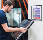 Bi-Office Magnetisch kader, A3, zwart