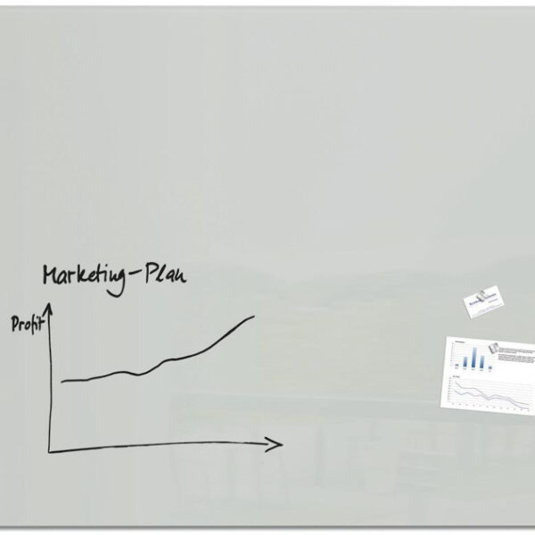 Sigel Glazen Magneetbord 'artverum' 180 x 120 cm