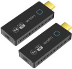 LogiLink Draadloze HDMI Extender Set, 4K/30Hz, 30 m, zwart