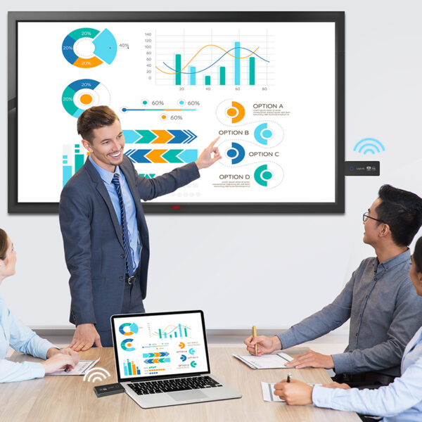 LogiLink Draadloze HDMI Extender Set, 4K/30Hz, 30 m, zwart