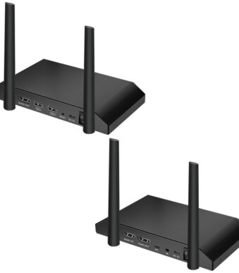LogiLink Draadloze HDMI Extender Set, KVM, 4K/60Hz, 150m