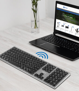 LogiLink BT 5.0 Multi-Device toetsenbord met Bluetooth