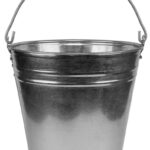 Bradas verzinkte emmer, 5 liter, zilver