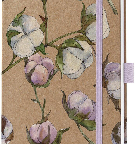 Sigel A5 agenda Jolie Pure 2026 'Cotton Fields