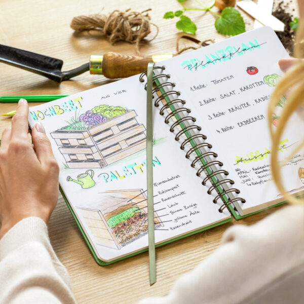 Sigel spiraalschrift Jolie Inspire 'Garden Love', A5-formaat