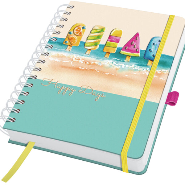 Sigel spiraalschrift Jolie Inspire 'Summer Breeze', A5-formaat