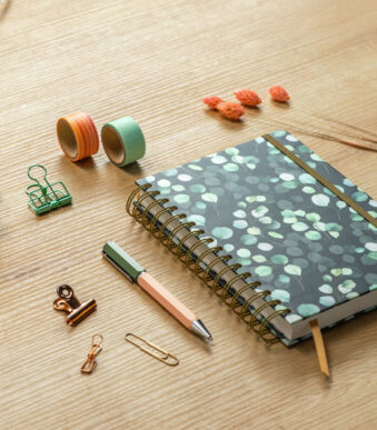 Sigel Spiraalschrift Jolie Inspire 'Eucalyptus Night', A5-formaat