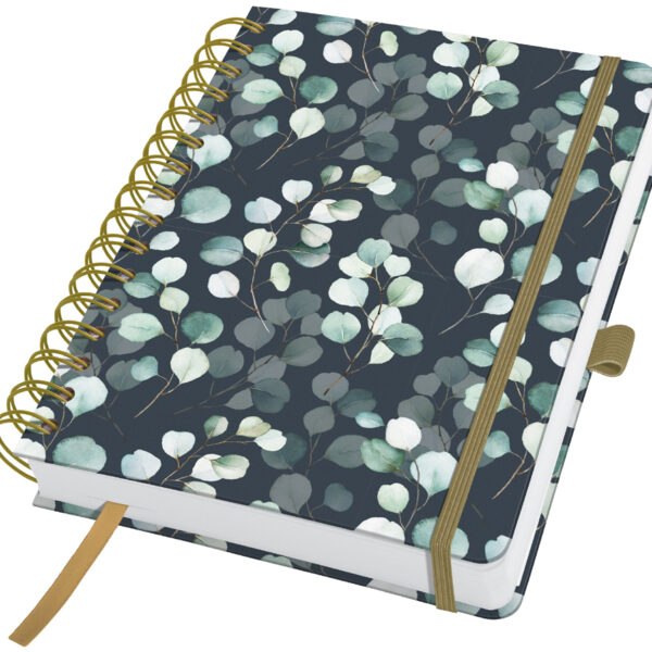Sigel Spiraalschrift Jolie Inspire 'Eucalyptus Night', A5-formaat