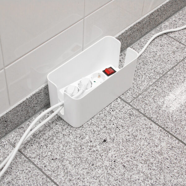 LogiLink Kabelbox klein, wit