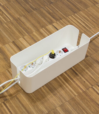 LogiLink kabelbox groot formaat, wit