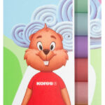 Kores Kinderklei 'PLASTILINA Pastel', 10 pasteltinten