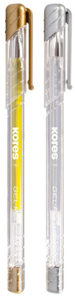 Kores Gel-inktroller K11 Metallic, 2 stuks