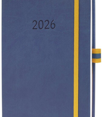 Sigel Bureauagenda Linescape 2026, A5, blauw