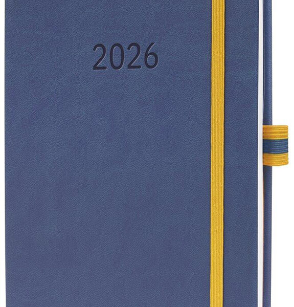 Sigel Bureauagenda Linescape 2026, A5, blauw