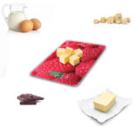 Little Balance keukenweegschaal Slim frambooskleurig