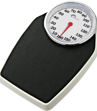 Little balance PRO M 160 analoge personenweegschaal, zwart