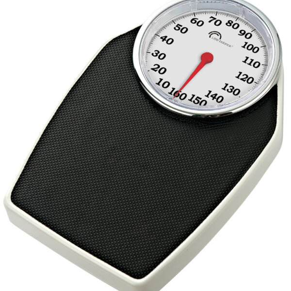 Little balance PRO M 160 analoge personenweegschaal, zwart