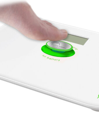 Little balance kinetische personenweegschaal Kinetic, wit/groen