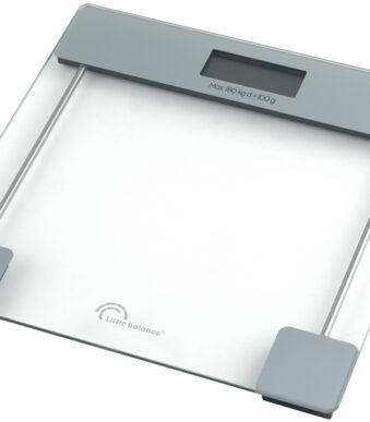 Little Balance SB2 digitale personenweegschaal, transparant