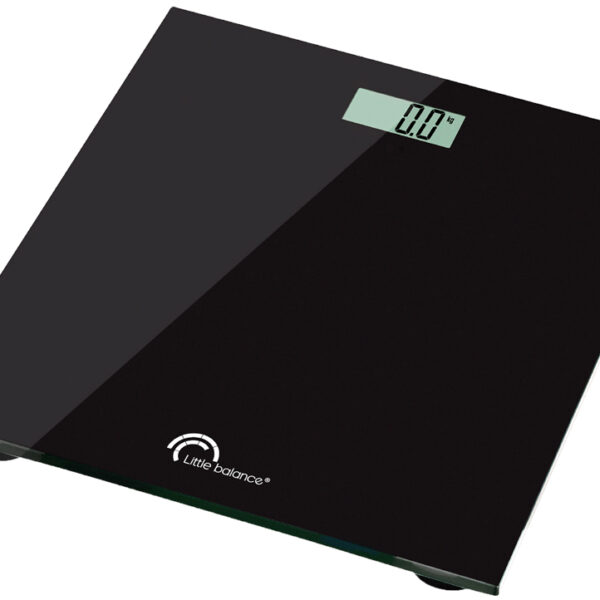 Little balance Digitale Personenweegschaal SB2, zwart