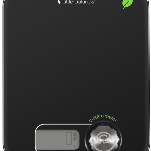 Little balance Kinetische keukenweegschaal Kinetic, zwart