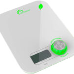 Little balance Kinetische keukenweegschaal Kinetic, wit/groen
