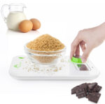 Little balance Kinetische keukenweegschaal Kinetic, wit/groen