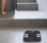 Little balance digitale personenweegschaal Body Wave, zwart