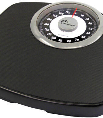 Little balance Comfort 180 analoge personenweegschaal, zwart