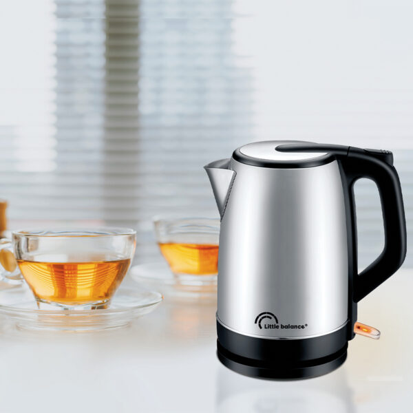 Little balance waterkoker Inox Design, 1,7 liter, roestvrij staal