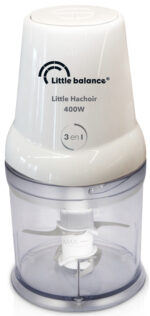 Little balance Mini 3-in-1 hakmolen, wit