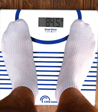 Little balance digitale personenweegschaal Matroos, USB-C