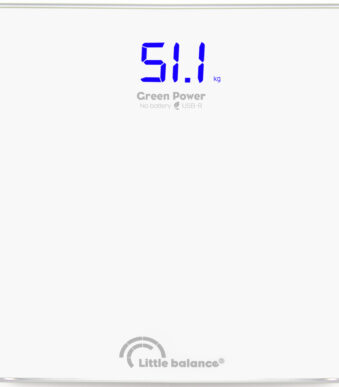 Little balance personenweegschaal Blue Tech R12 met USB-C aansluiting